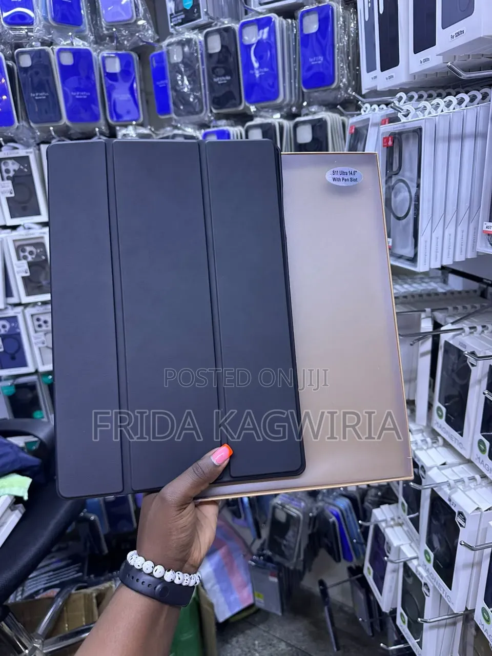 Samsung Tab S11 Ultra Flip Case With Kickstand