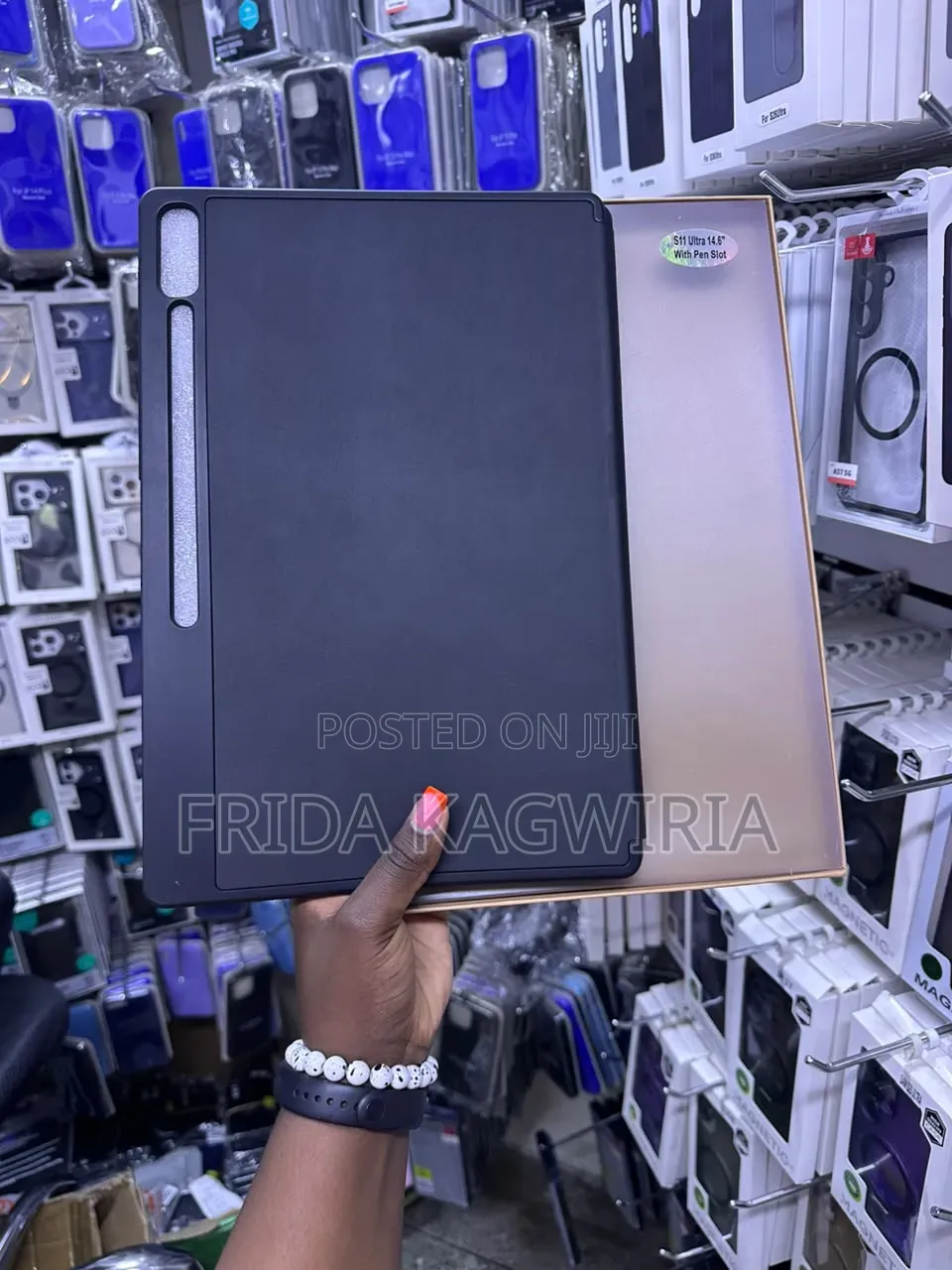 Samsung Tab S11 Ultra Flip Case With Kickstand