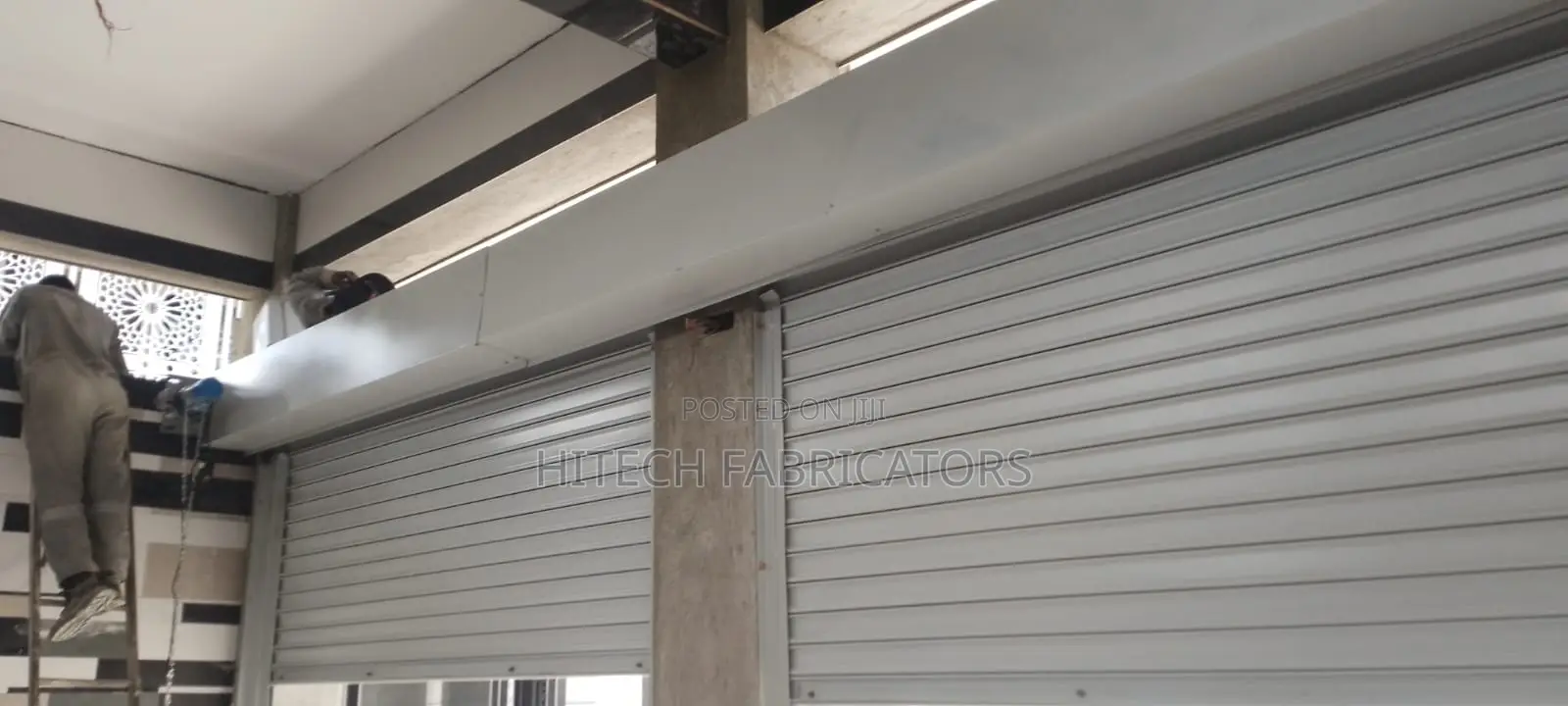 Powder Coated Roller Shutters Kenya