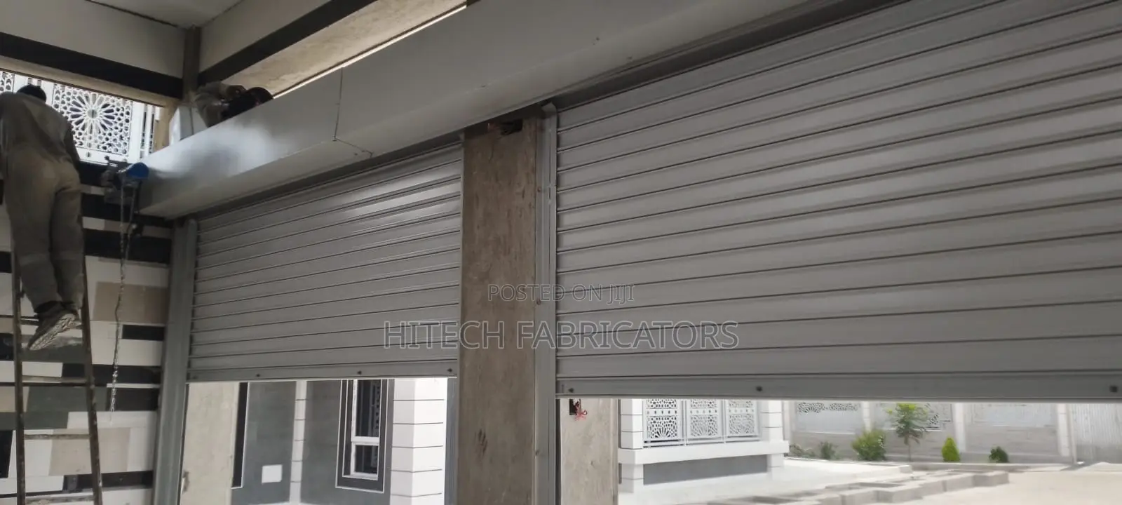 Powder Coated Roller Shutters Kenya
