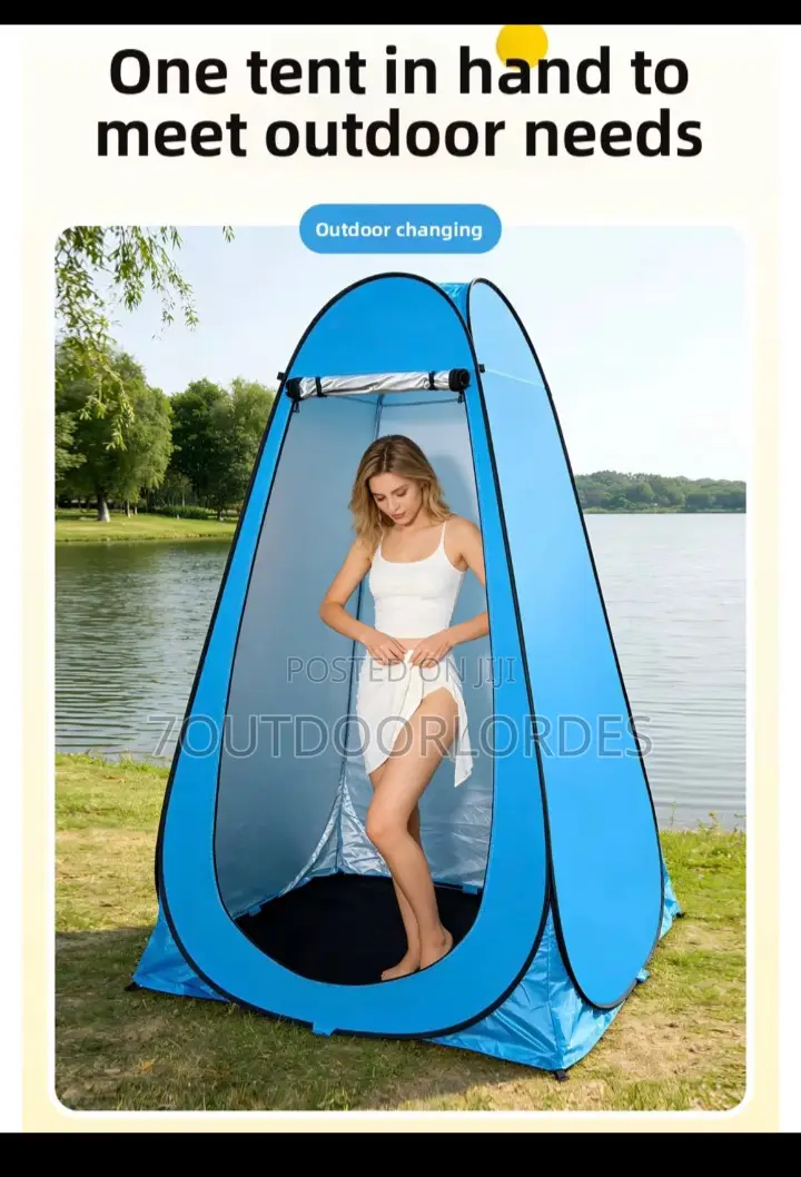 Portable Privacy Shower Toilet and Changing Tent