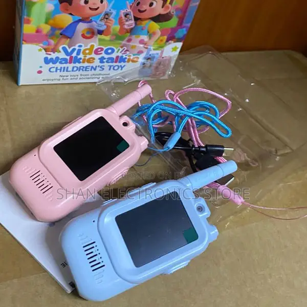 Clear Sound Quality Lightweight Design Kids Video Walkie Talkies