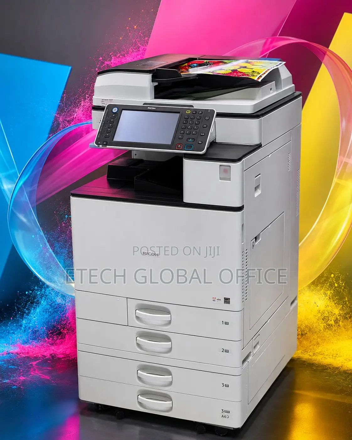 Ricoh Aficio MP C4503 Network Office Printer