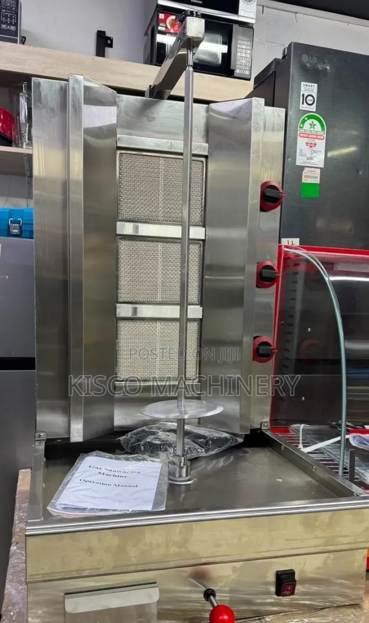 Comercial Euromax Gas Shawarma Machine 2 Burner/Shawarma Machine