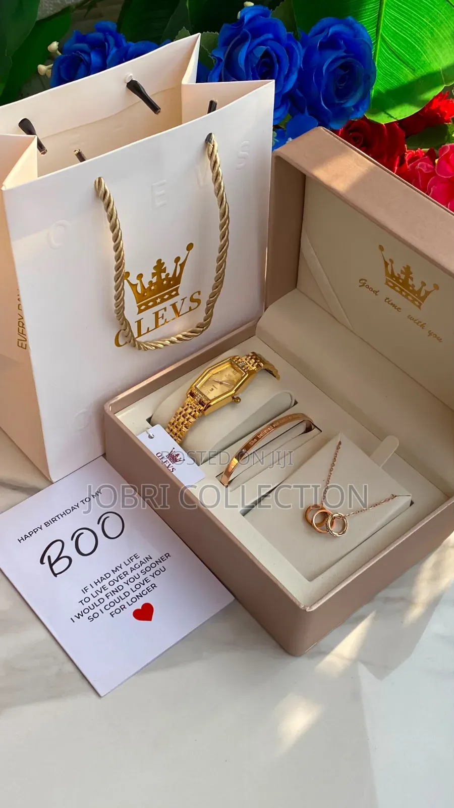 Olevs Watch Ladies Gift Set for Girlfriend's Day