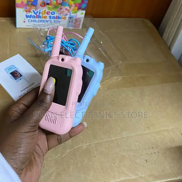 Automatically Pairs Dual Cam Kids Video Walkie Talkies