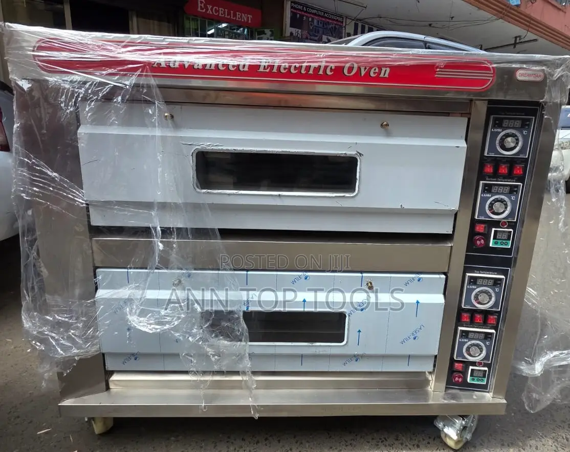 3 Phase 2 Deck 4 Trays Electric Oven
