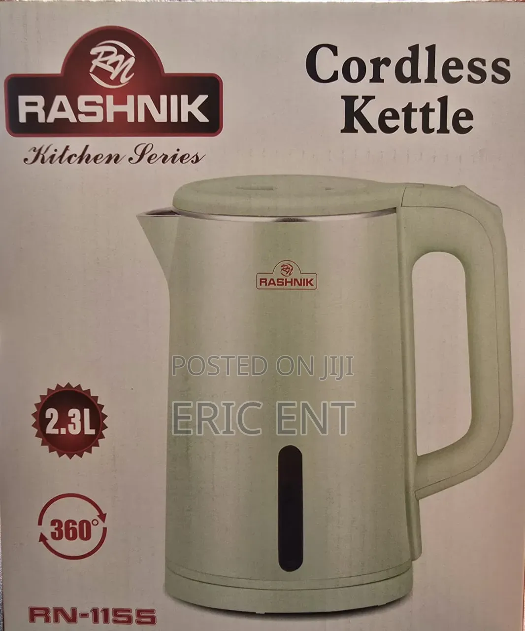 Rashnik Automatic 2.3 L Electric Cordless Kettle