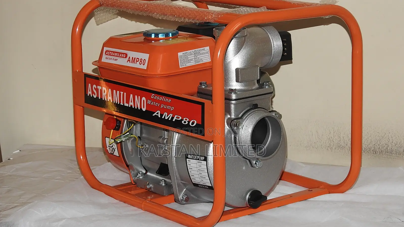 Astramilano 3 Inch Engine Water Pump for Construction