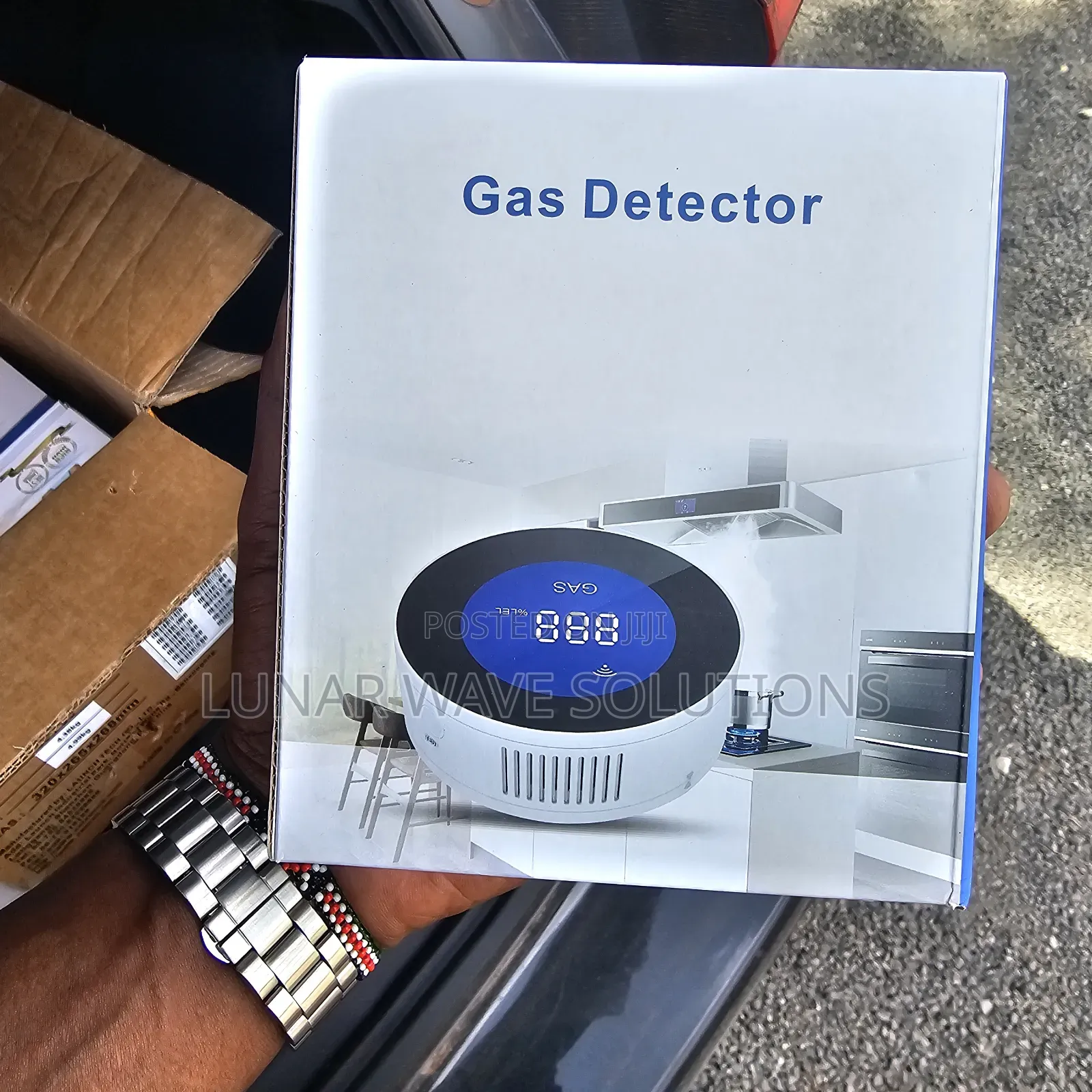 Industrial Gas Detector With 85dB Siren and App