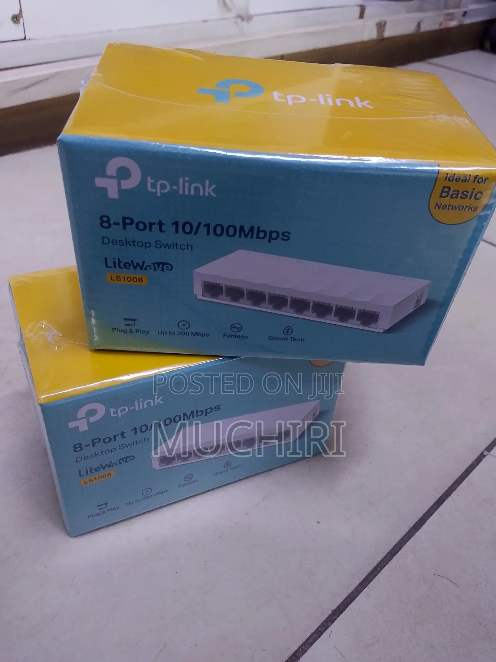 TP-Link 8-Port Desktop Ethernet Switch LS1008 for Home Office