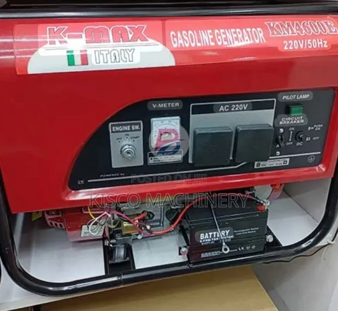 K-Max Italy KM4600E Generator 2.4KVA - Heavy Duty