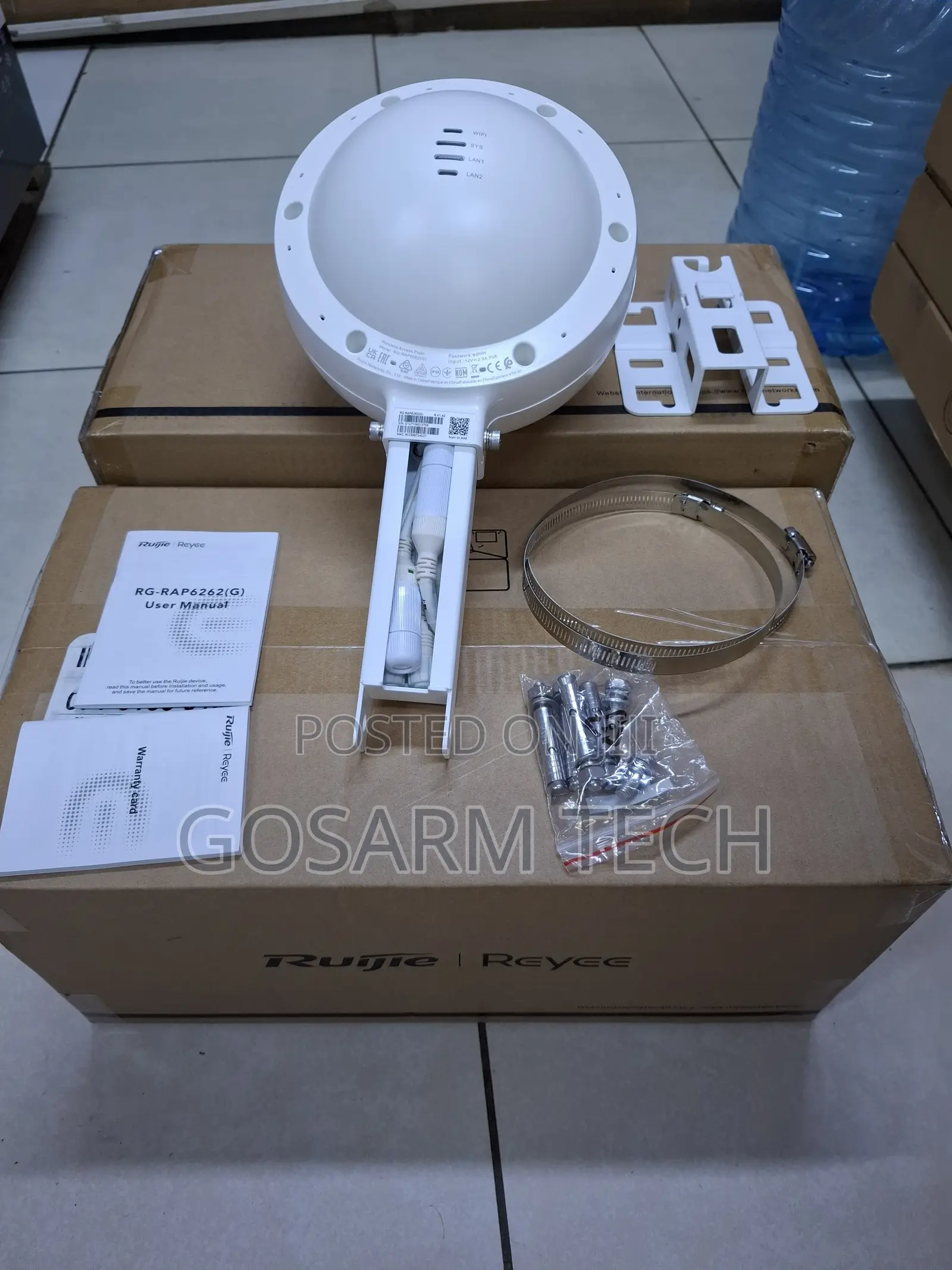 Ruijie Rg-Rap6262(G) Reyee Long-Range Outdoor Access Point