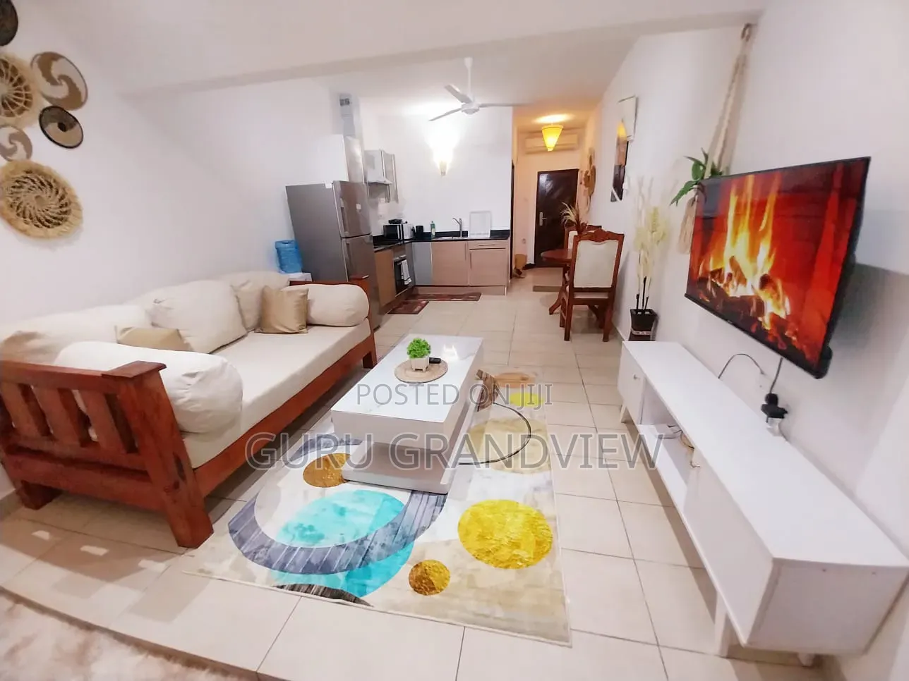 Beachfront Diani Studio