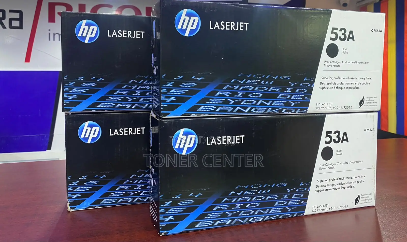 Original HP Q7553A (53A) Black LaserJet Toner