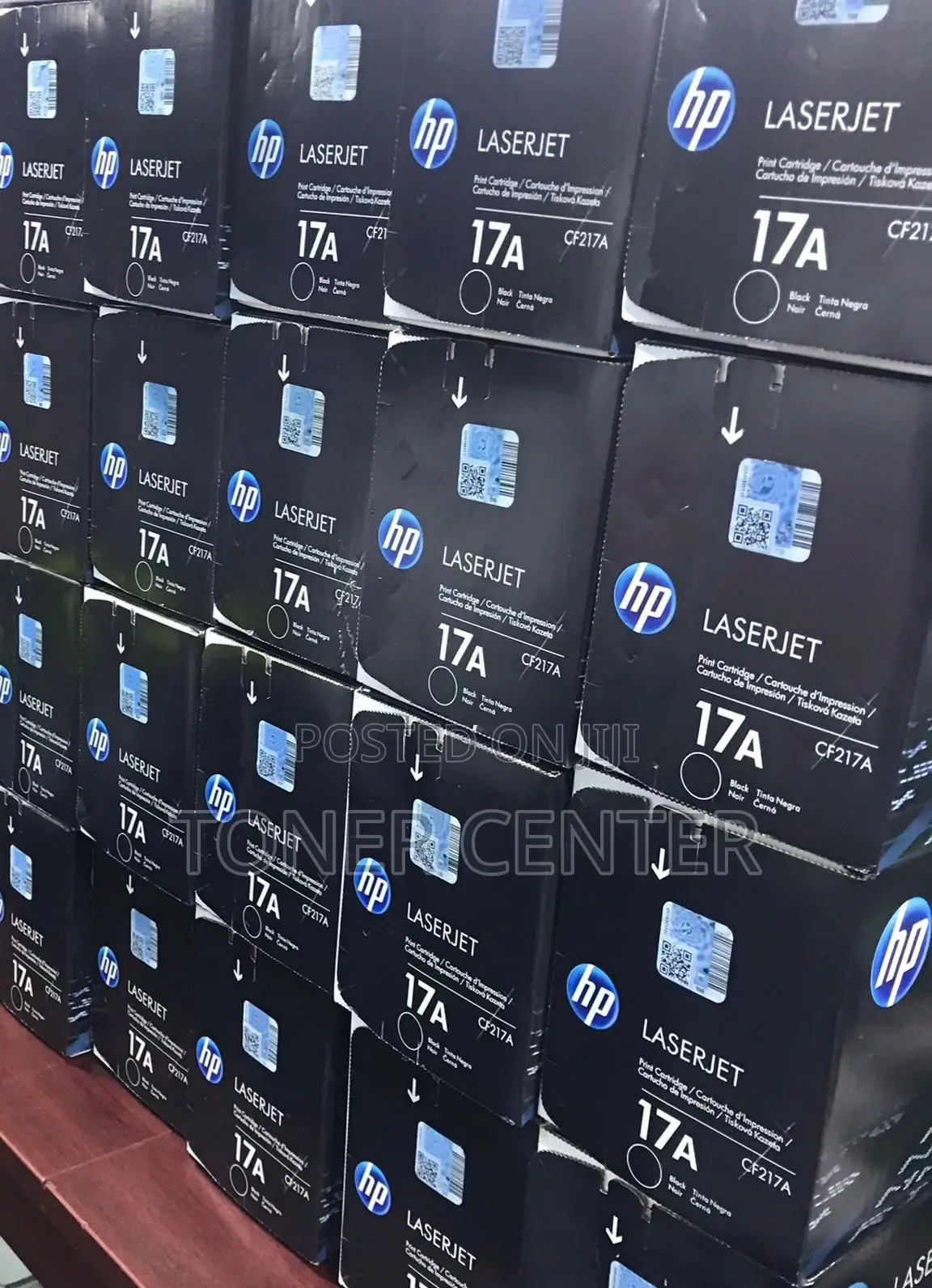 Genuine HP 17A Black Toner