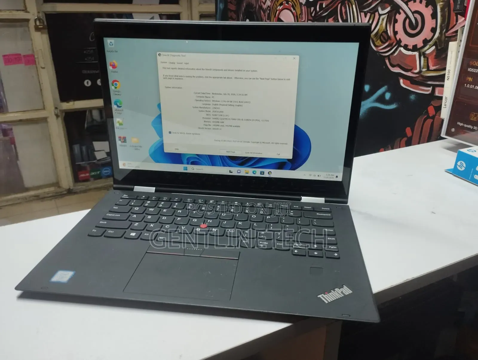 Laptop Lenovo ThinkPad X1 Yoga 8GB Intel Core i5 SSD 256GB