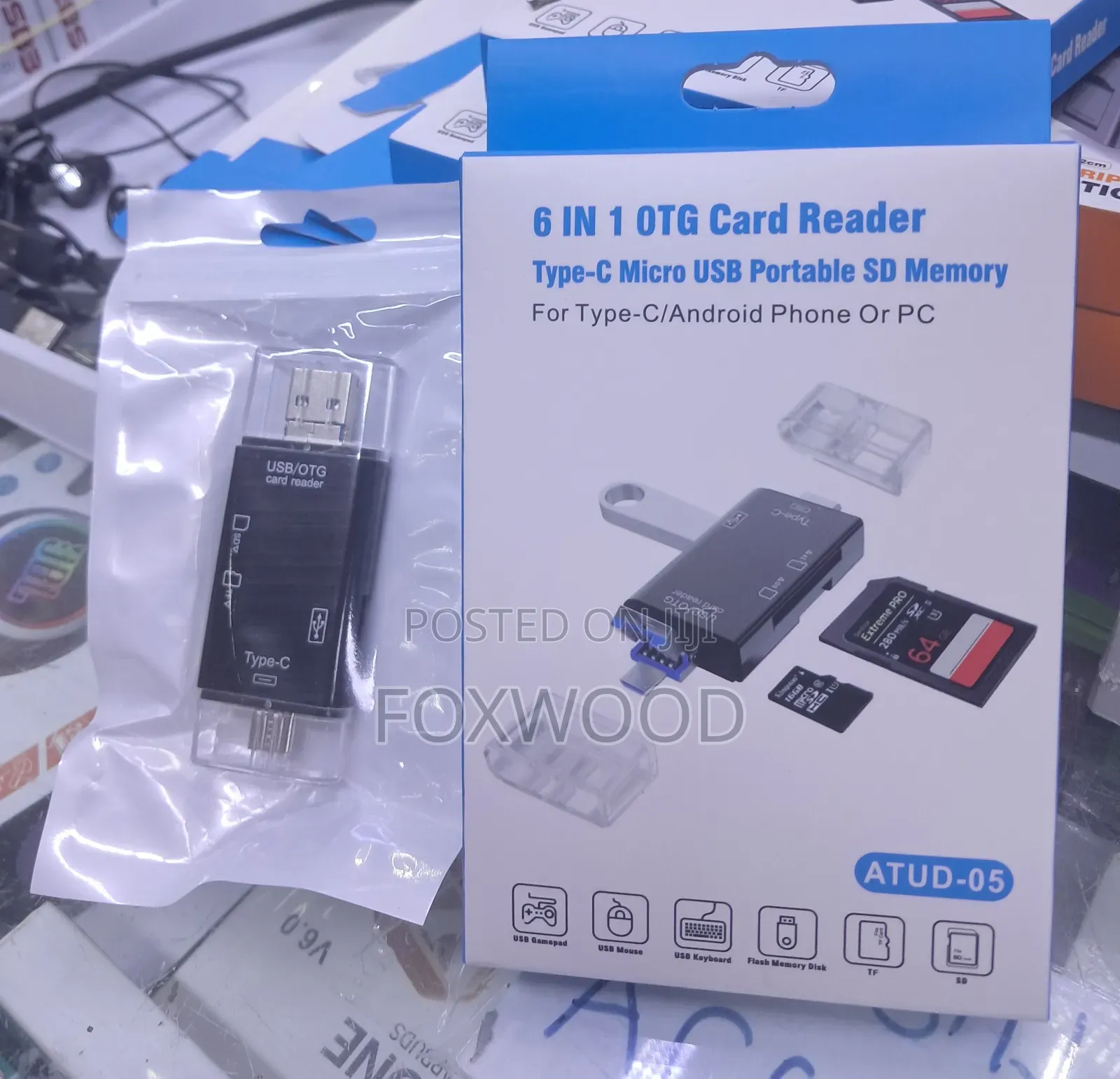 6-in-1 OTG Card Reader