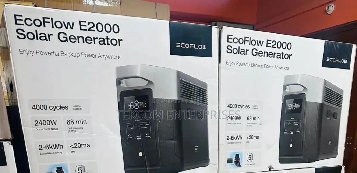 E2000 EcoFlow Portable Power Station (2048Wh) ^E2000 Ecoflow