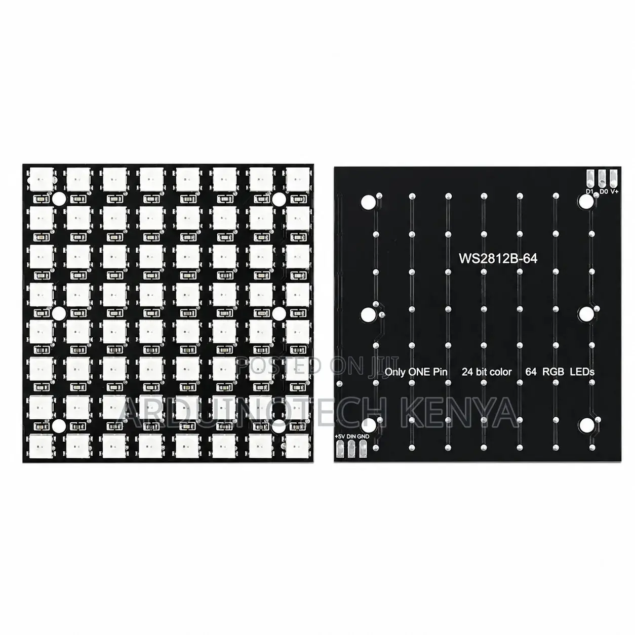 WS2812 LED 5050 RGB 8×8 64 LED Matrix