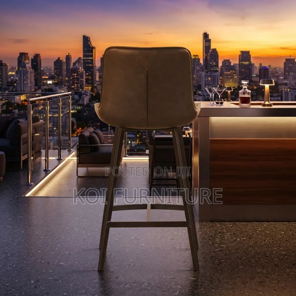 Barstools; Leather Counter Reception Home Barstools