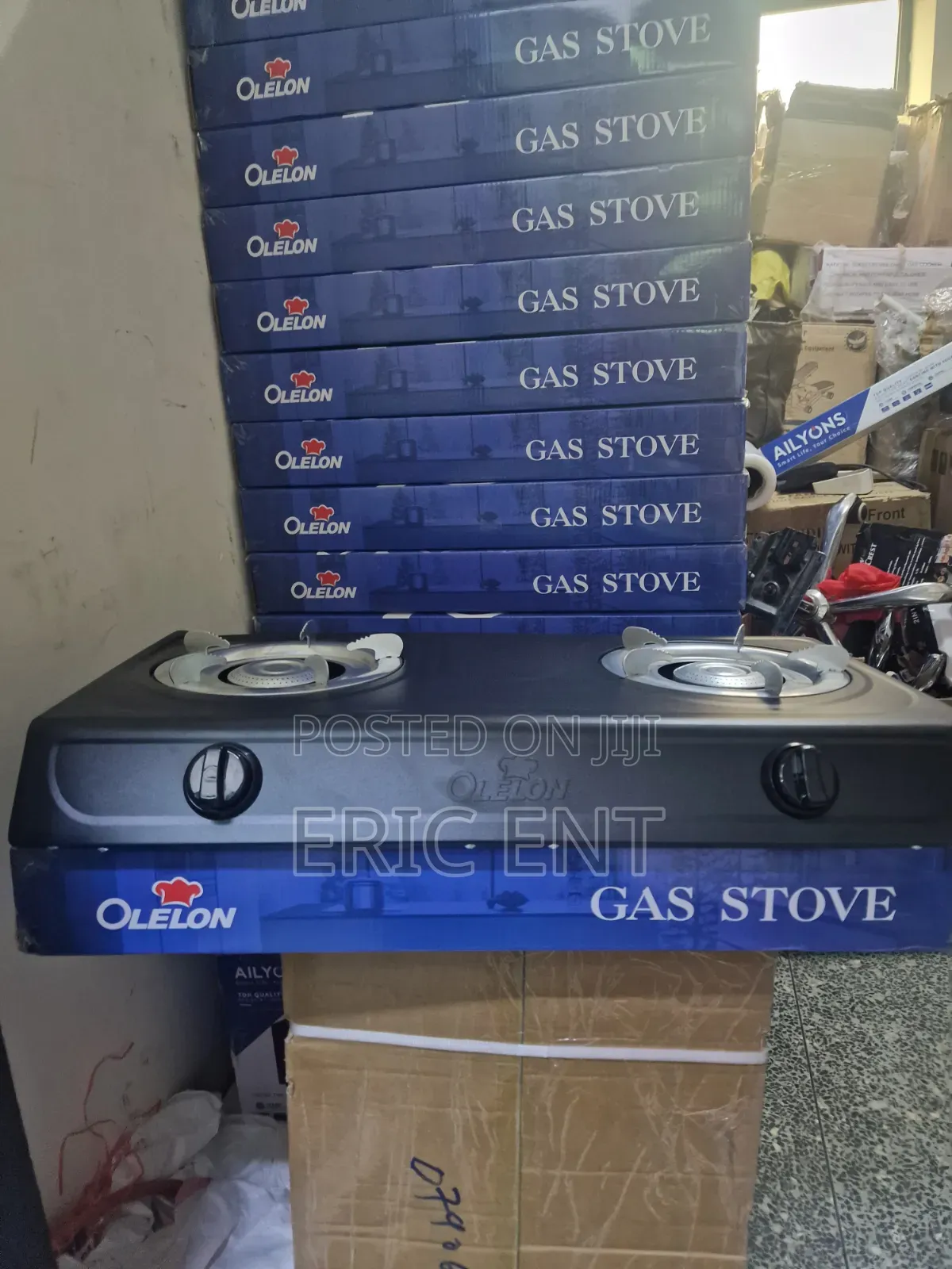 Olelon Gas Stove Stainless Steel Burner