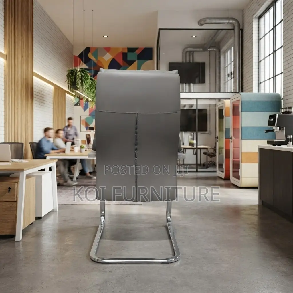 Office Chairs; Heavy Leather Visitors Office Front Chairs