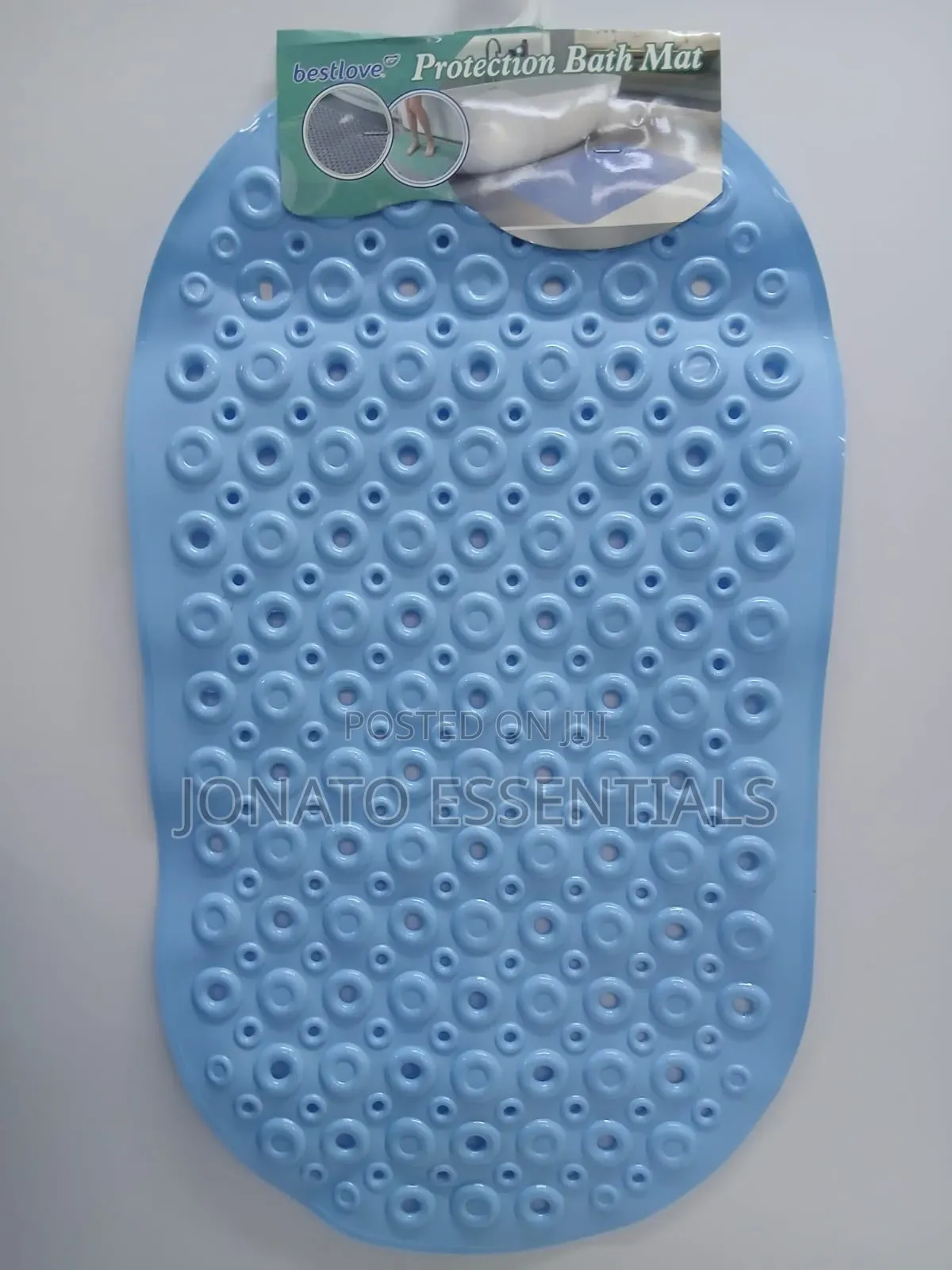 Non Slip Bath Mat Anti Skid Shower Mat With Suction Cups
