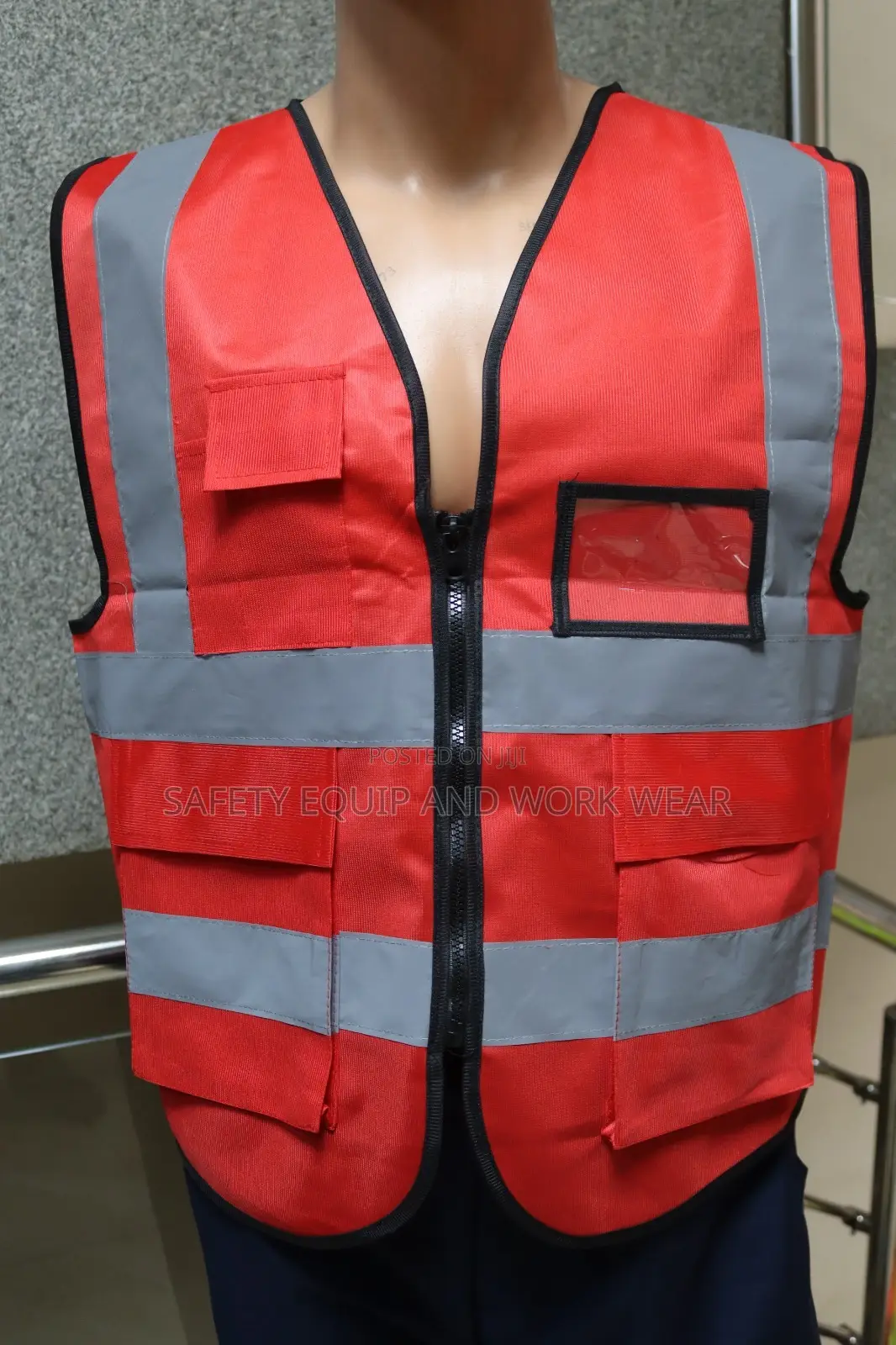 Reflective Vest With Pockets