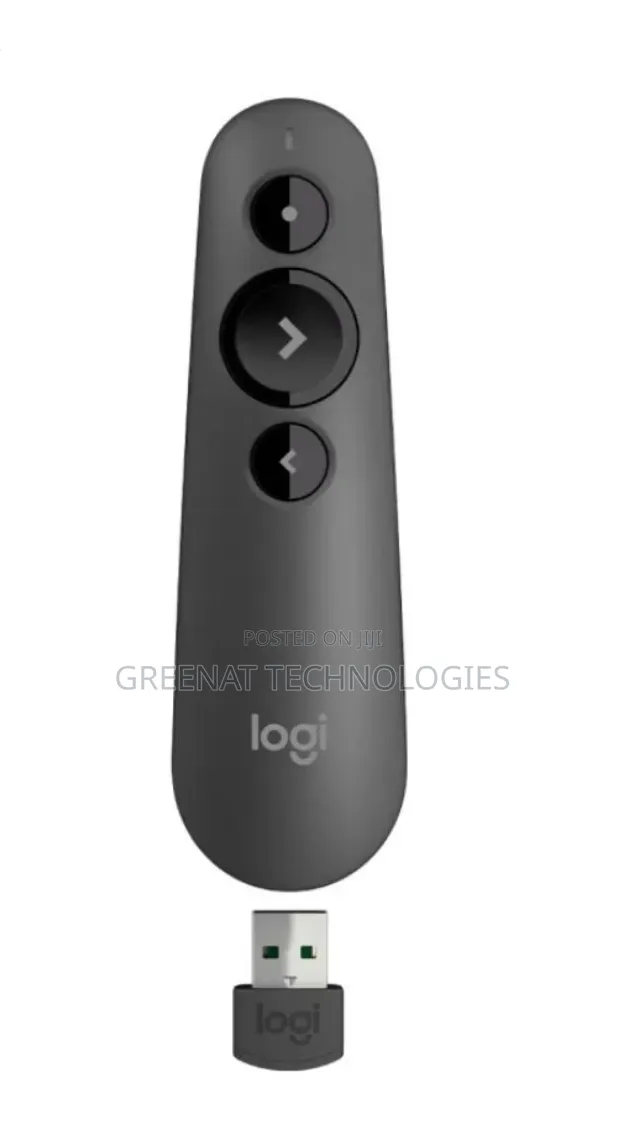 Logitech R500s Laser Presentation Remote – Graphite