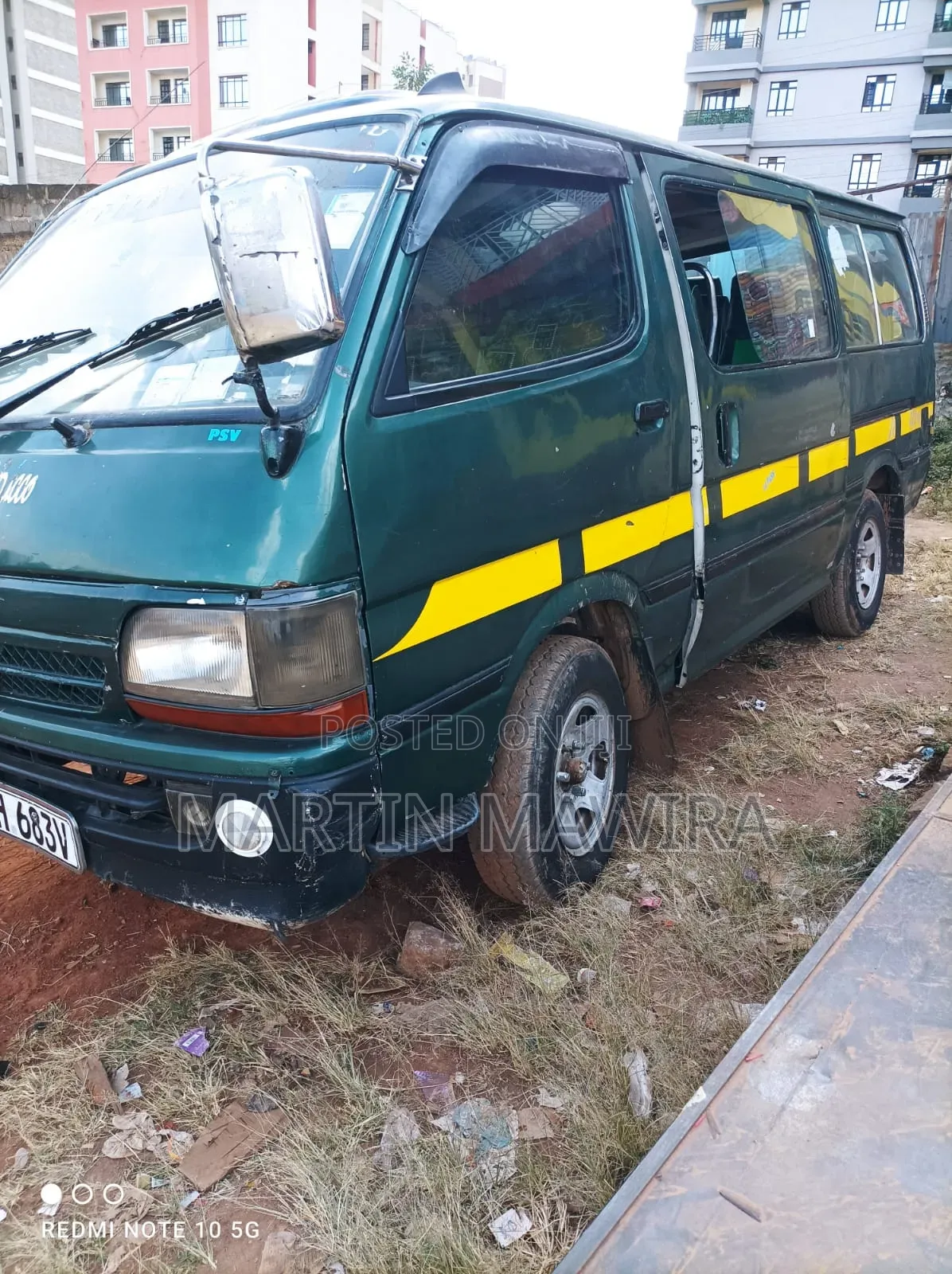 Toyota HiAce 2007 Blue