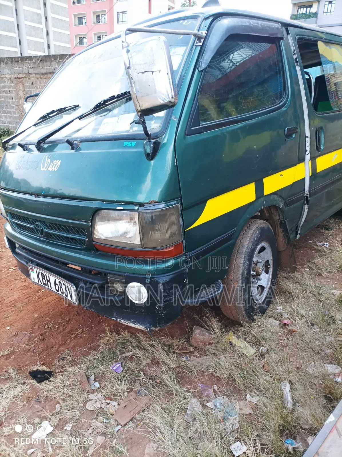 Toyota HiAce 2007 Blue