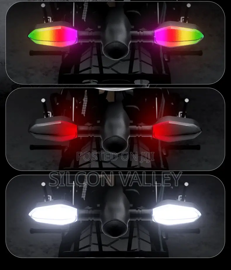 Universal Motorcycle RGB Projector Light Kit