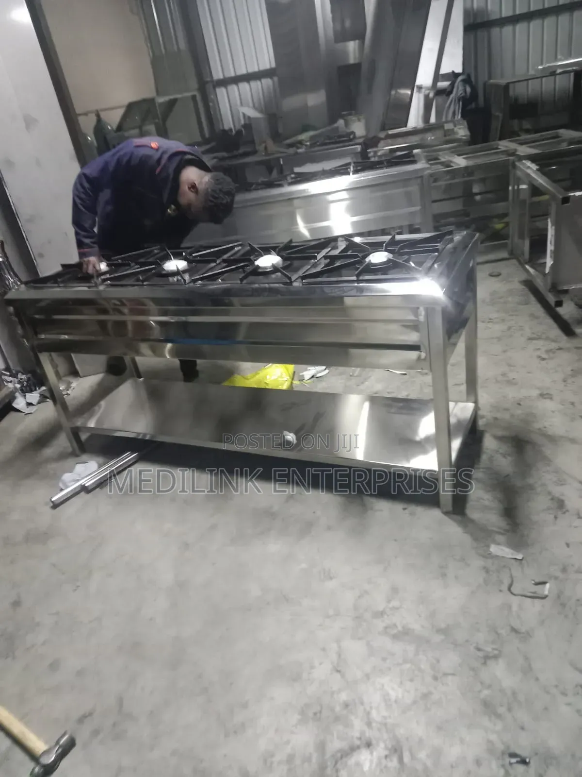 Modern Ss Stainless Steel Baca 4 Burner Cooker