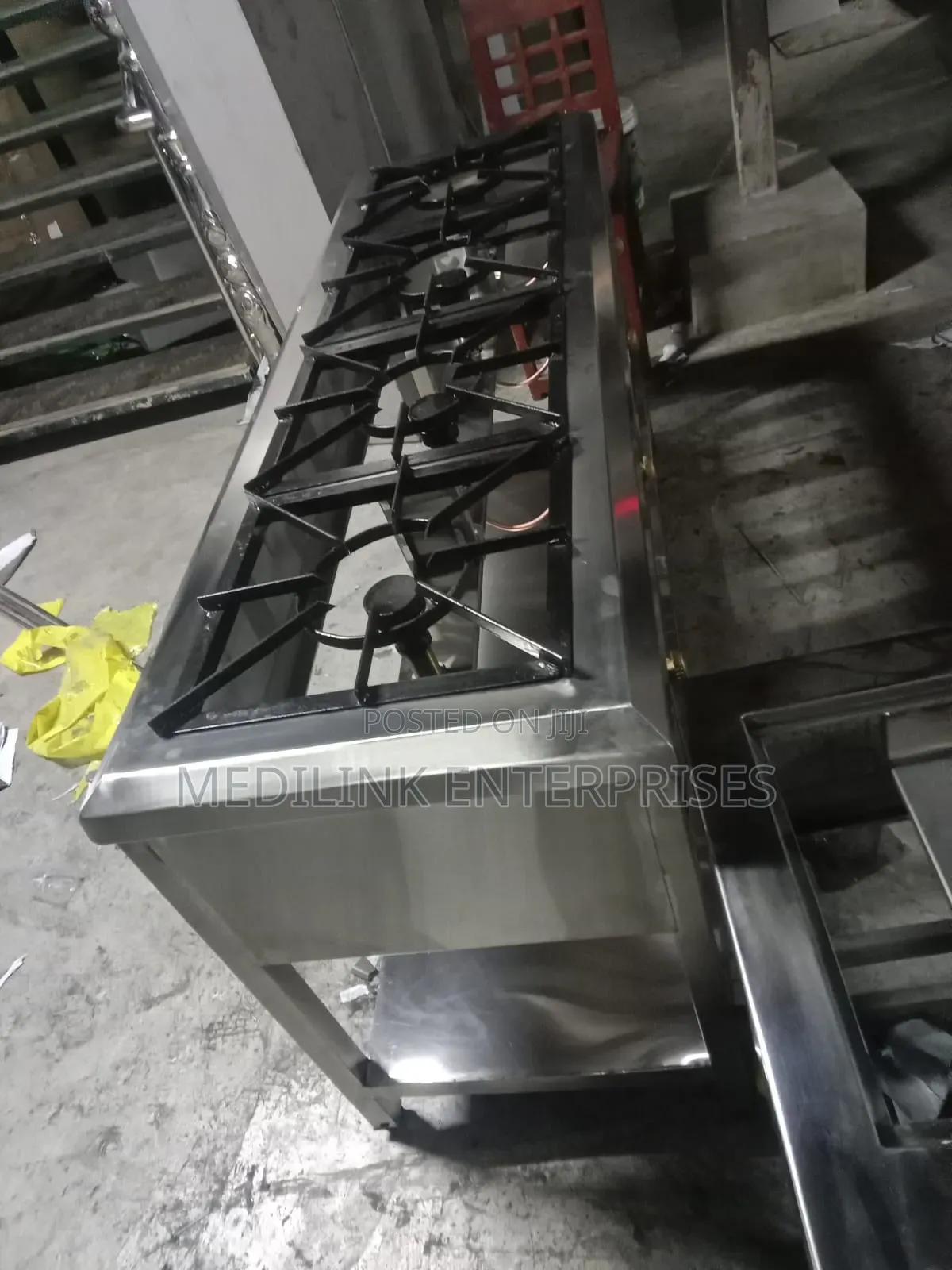 High Pressure Costilla 4-Burner Cooker Gas