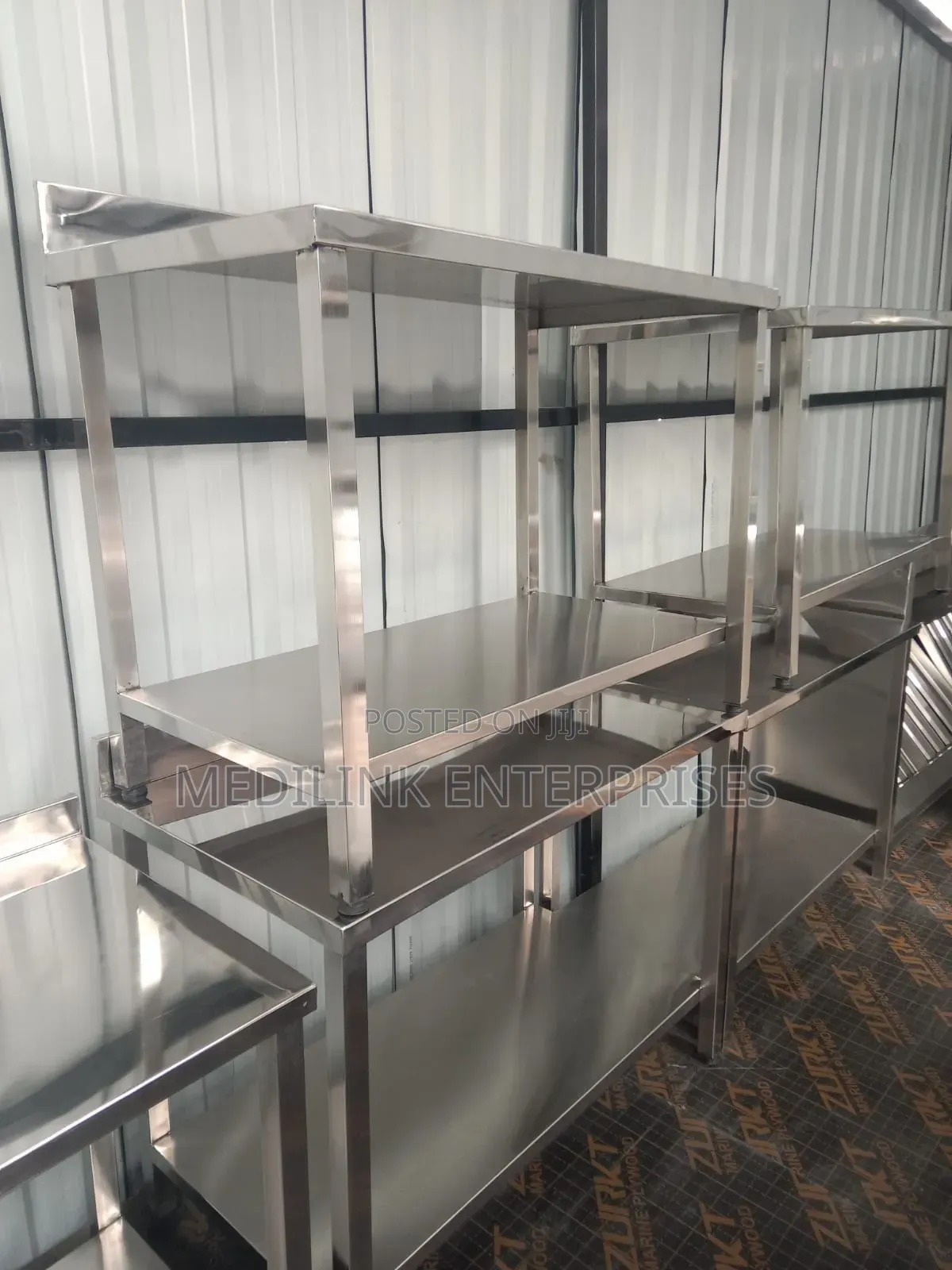 Ss 304 Modern 2*4ft Worktop Table Camp Mode