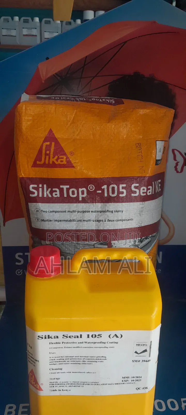 SikaSeal 105 Waterproofing Slurry (25 Kg Kit)