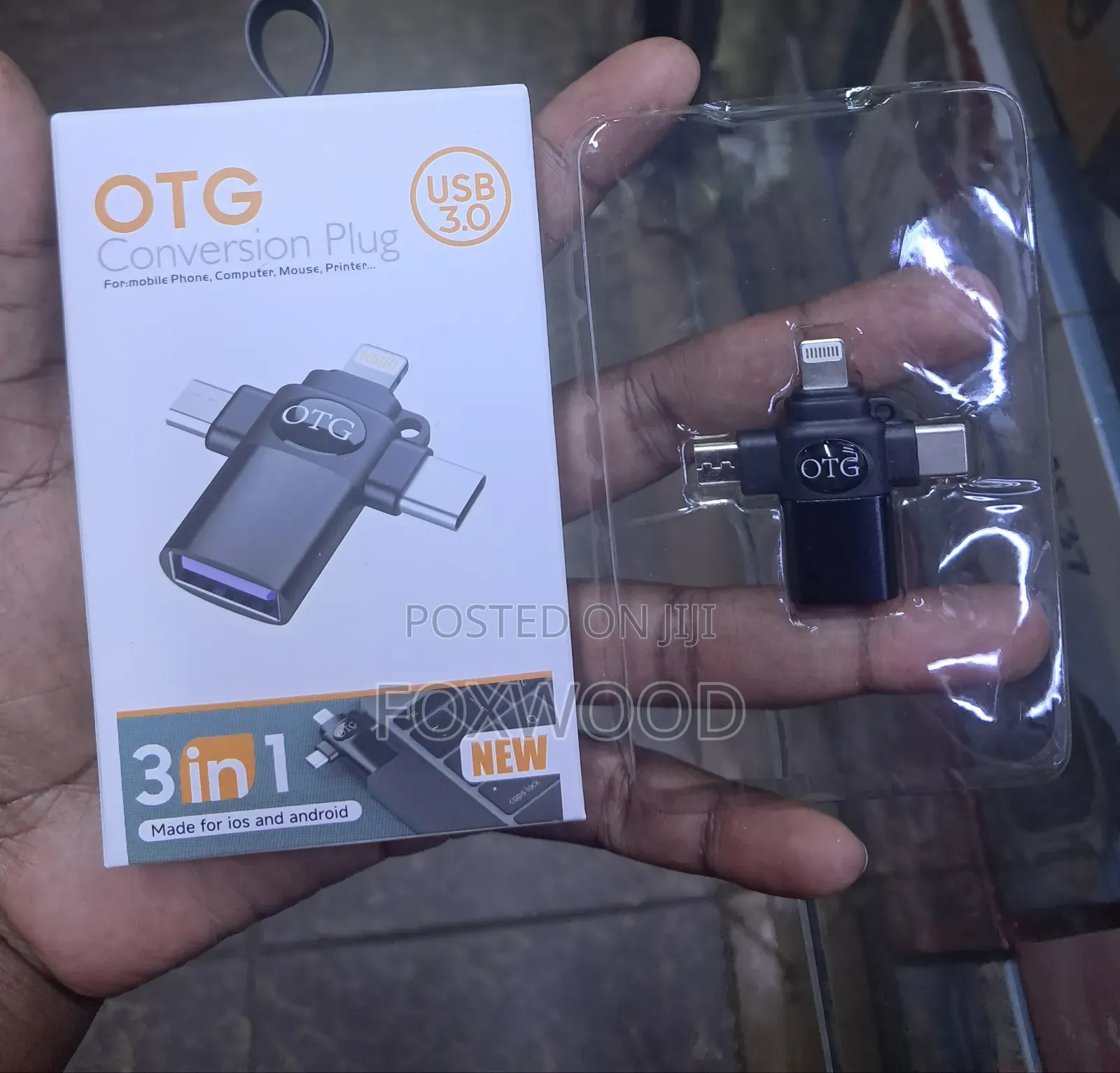 3-in-1 OTG Conversion Plug Available