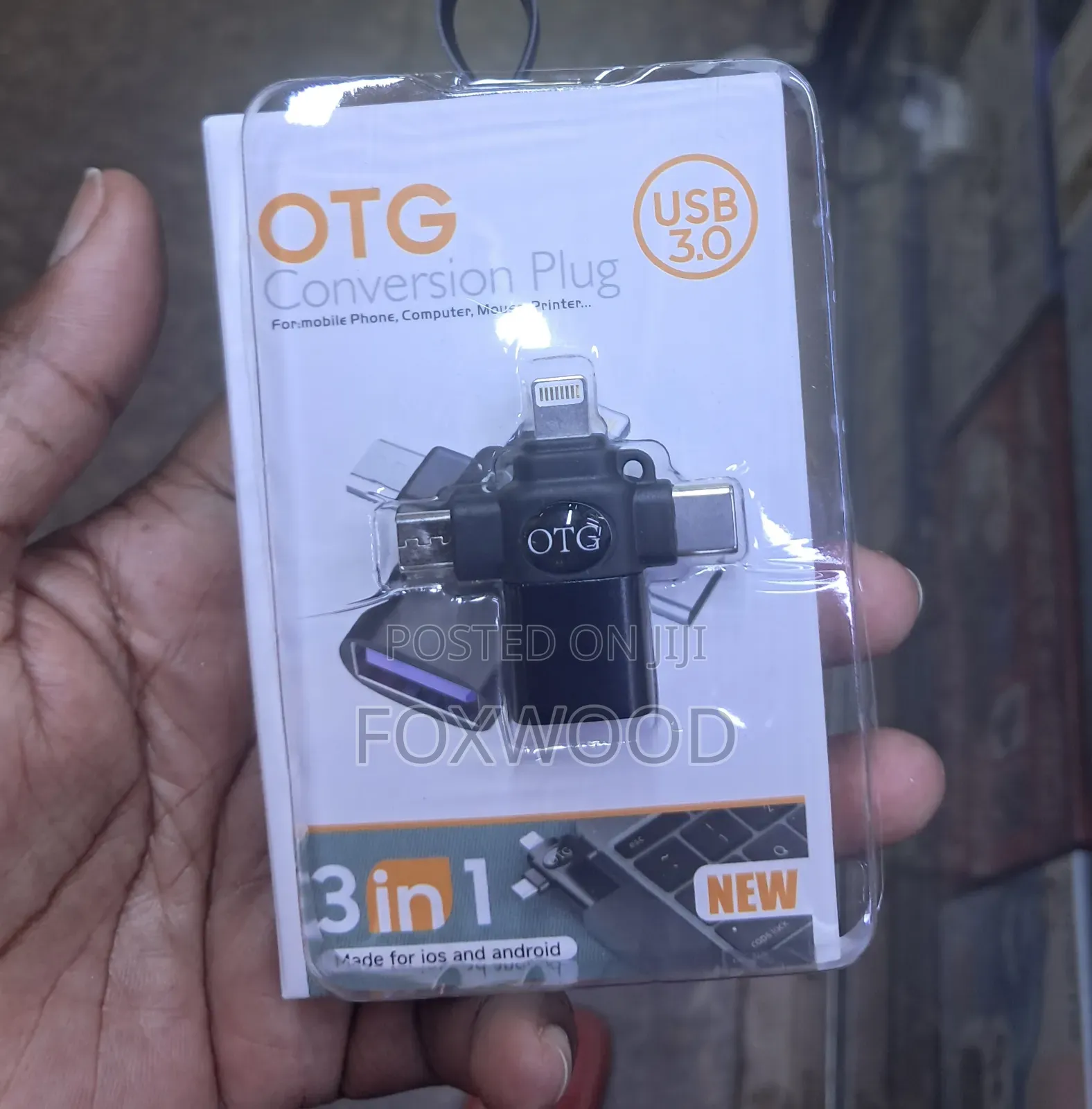 3-in-1 OTG Conversion Plug Available