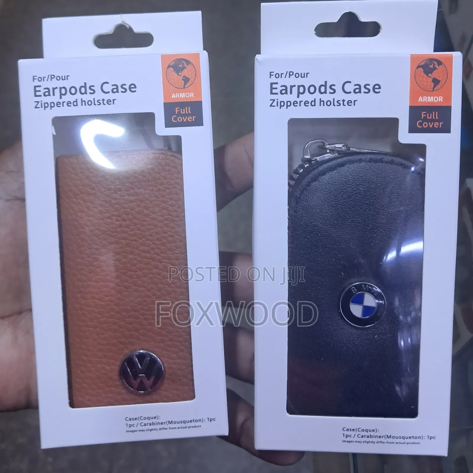 Stylish PU Leather Car Key Cover Case