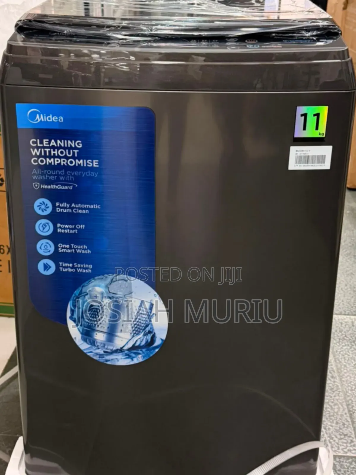 Midea 9kg Top Load Full Automatic Washing Machine