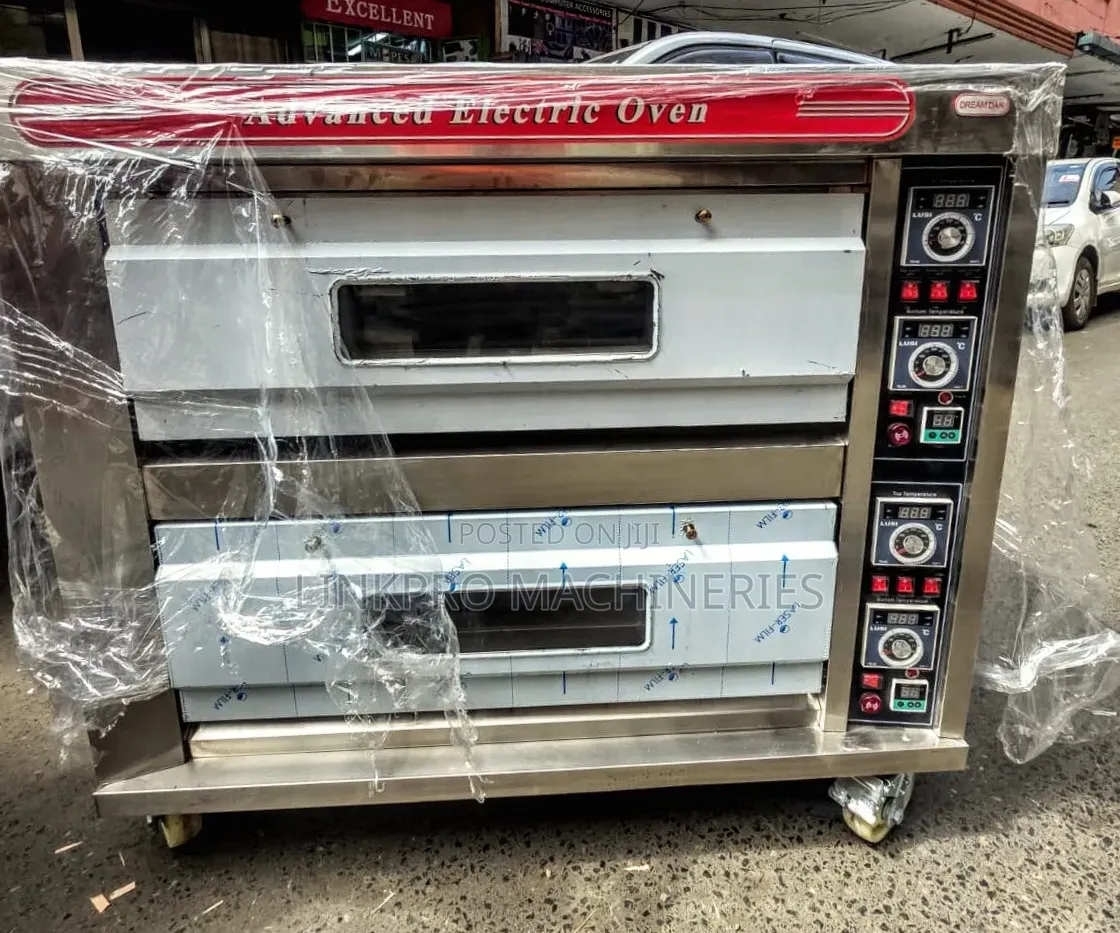 Advanced 2 Deck 4 Trays 3 Phase Electric Oven