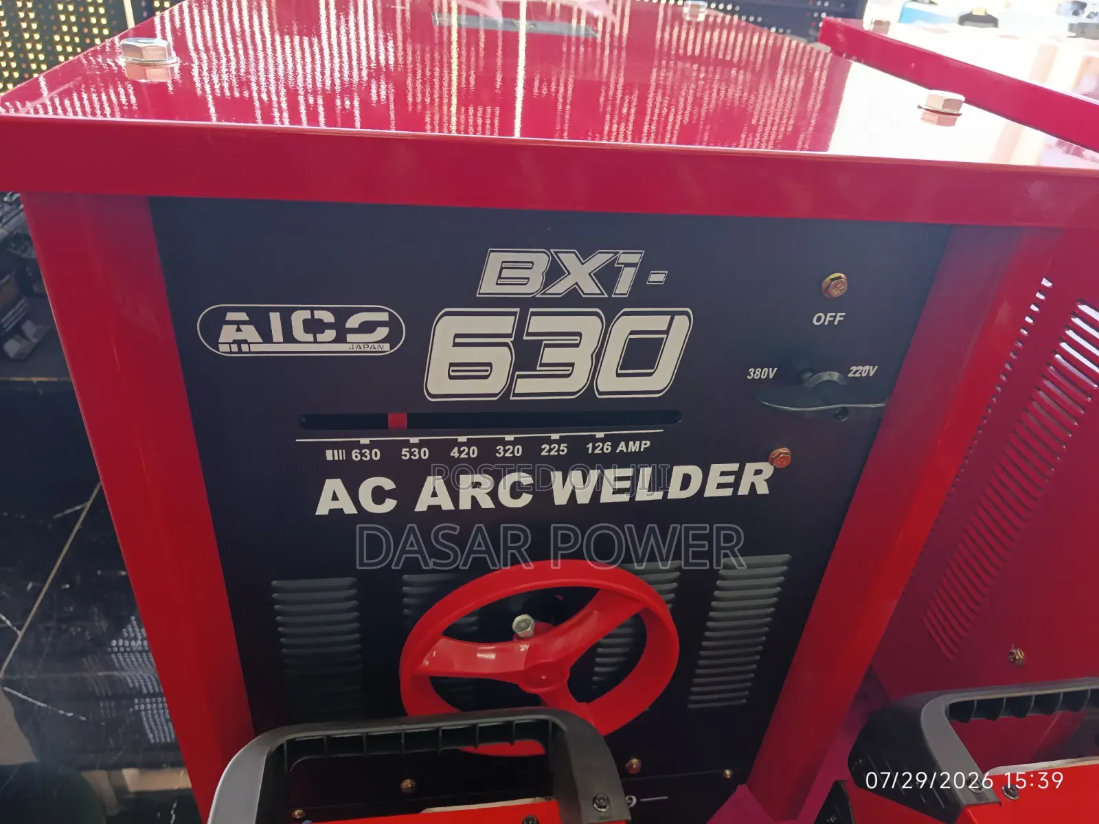 Bx1-630 Heavy Duty AC Arc Welder