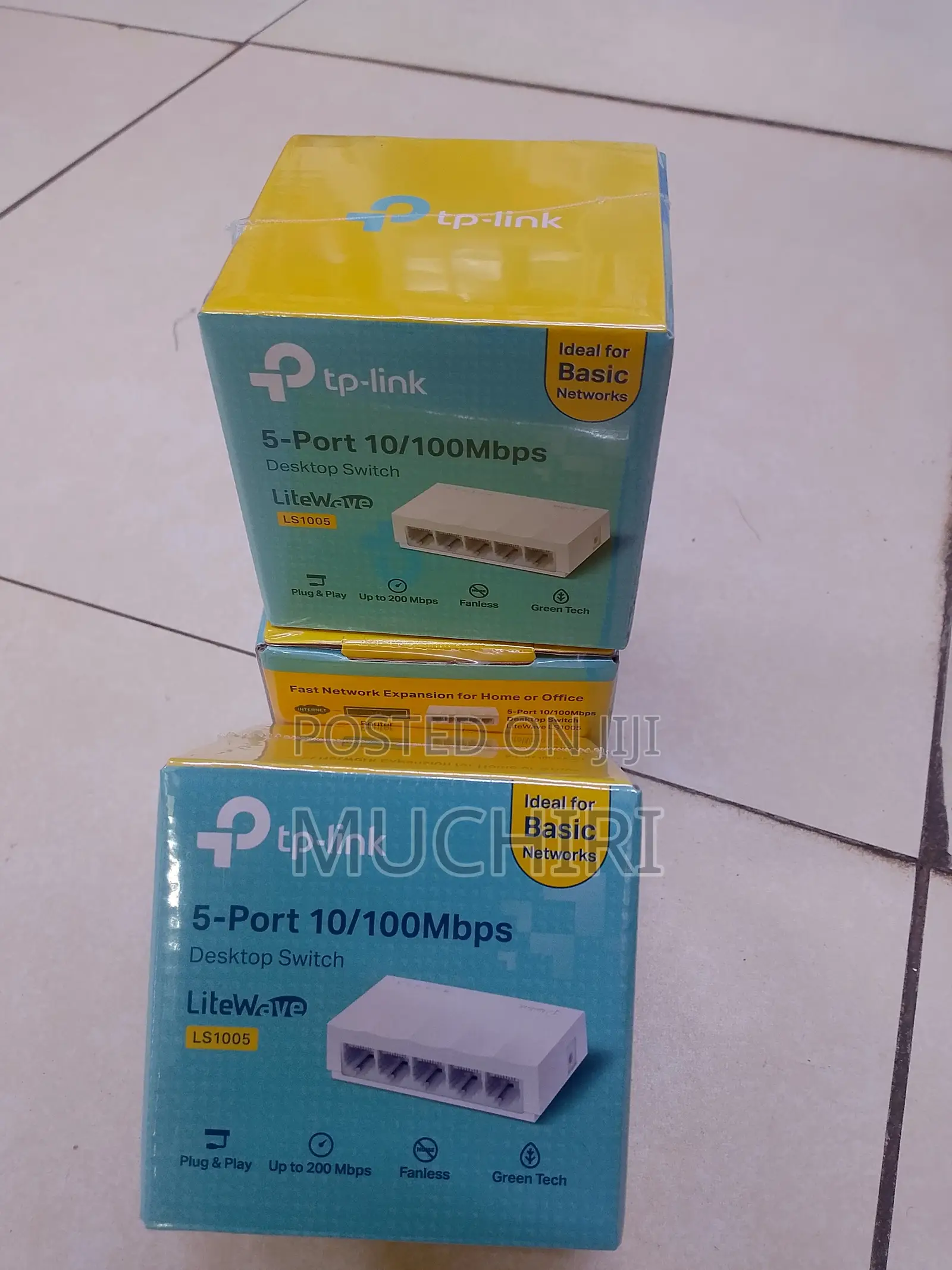 TP-Link LS1005 Unmanaged 5-Port Desktop Ethernet Switch