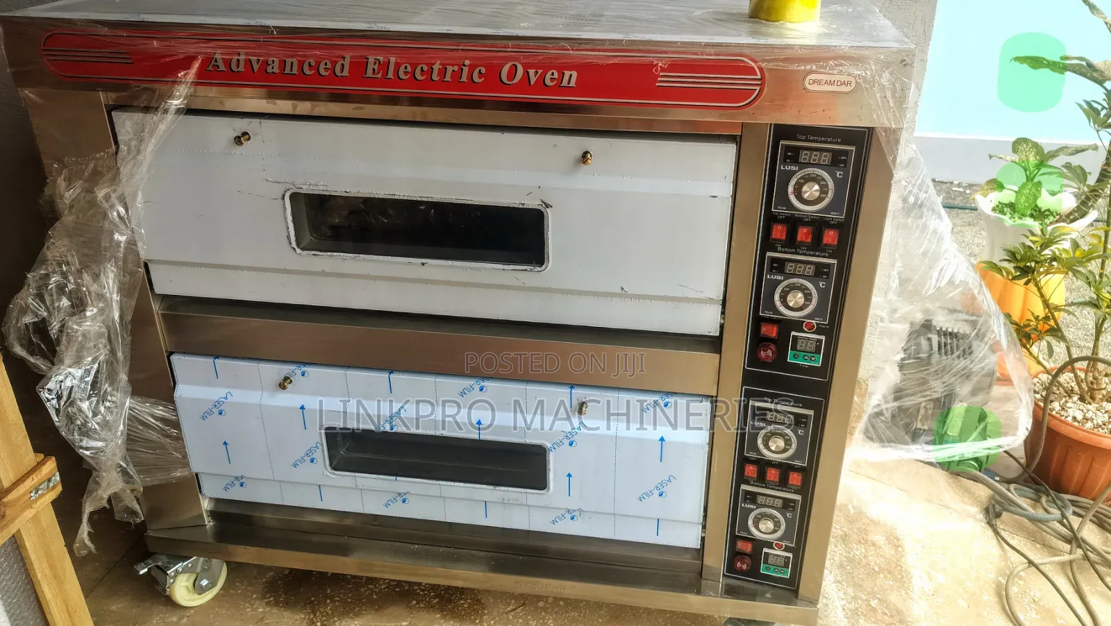 Advanced 2 Deck 6 Trays Commercial Electric Oven