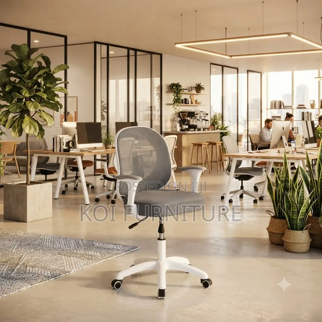 Office Chairs; Pink Recliner Fabric Ergonomic Office Chairs