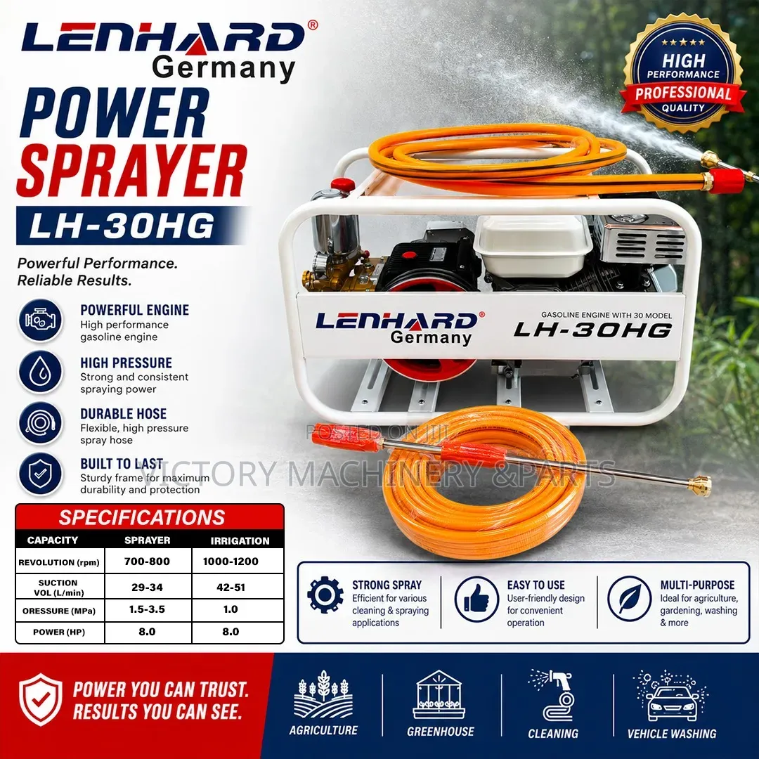 Trolly Garden Knapsack Petrol Sprayer Lenhard Germany