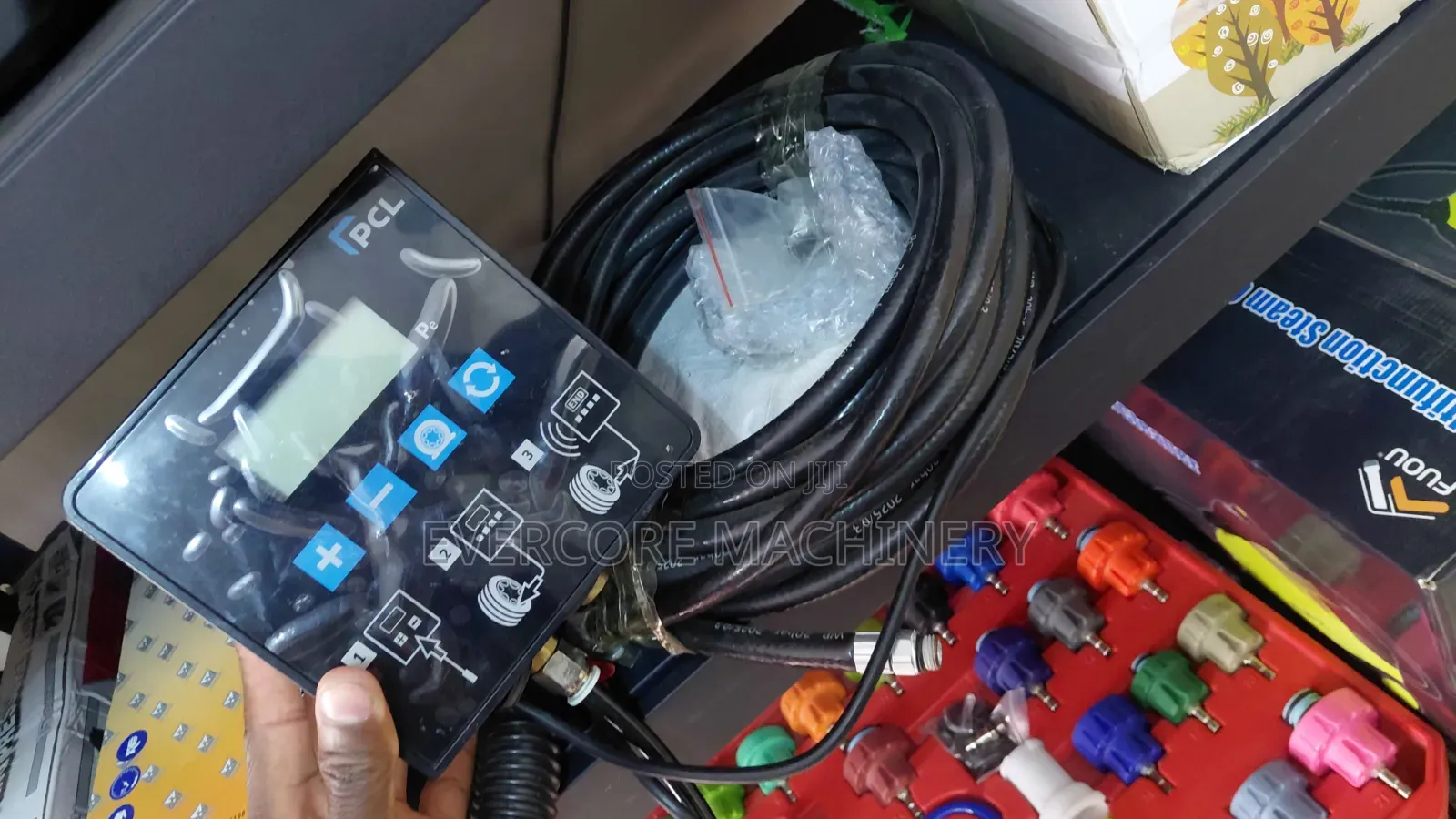 PCL Small Tyre Inflator Machine Digital Design.