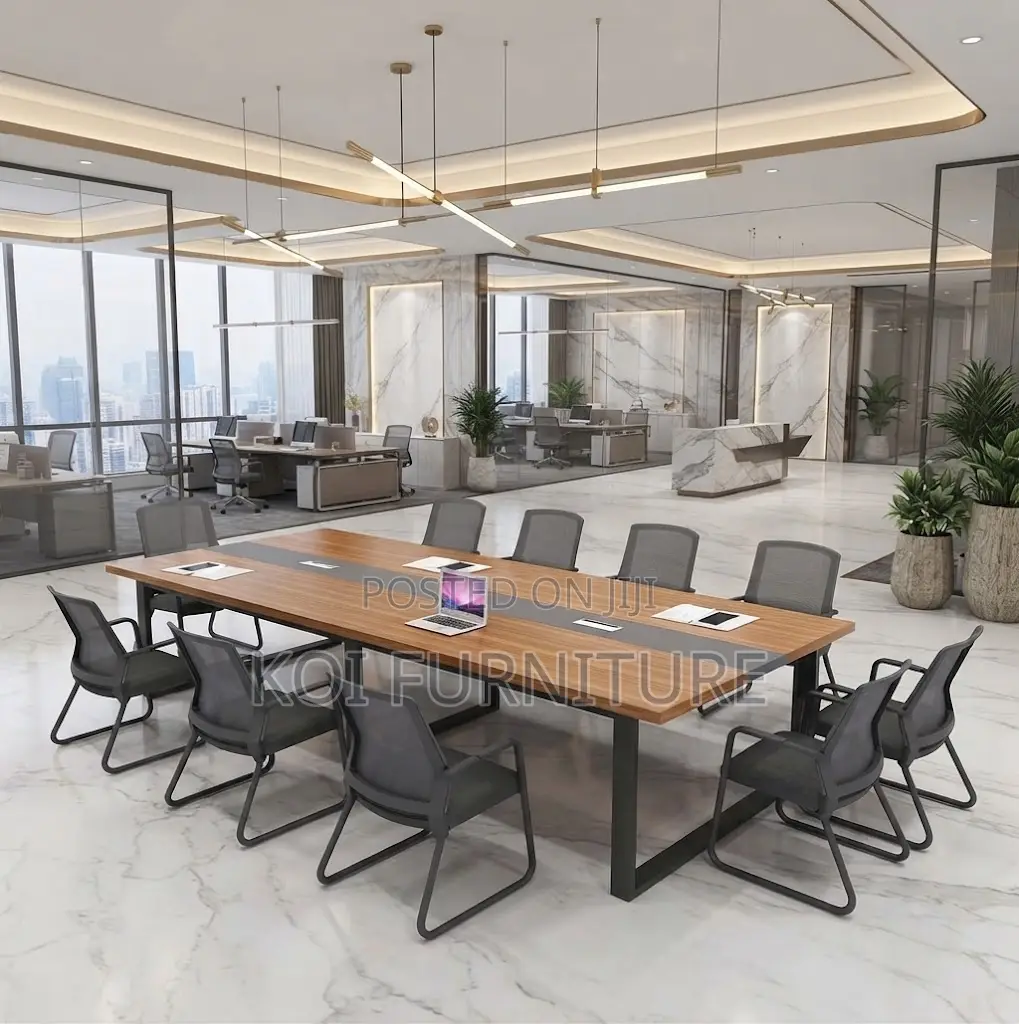 Boardroom Table; 2.4 M Office Setting Boardroom Table