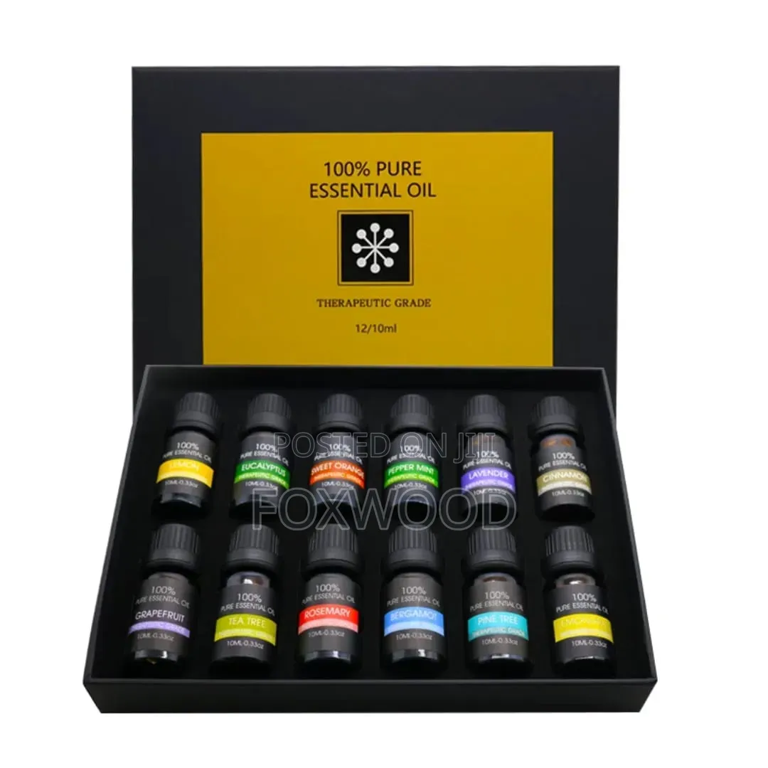12pc Set 100% Pure Natural Aromatherapy Essential Oils